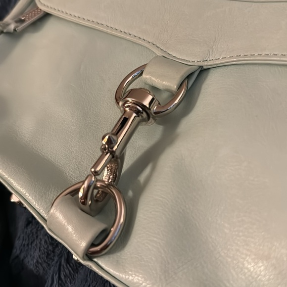 Rebecca Minkoff Mint Green Leather Crossbody - Picture 4 of 13